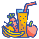 carrot,vegan,food and restaurant,diet,vegetarian,apple,glass,orange,banana,fruit juice,smoothie,healthy drink